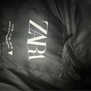 Zara Charcoal Puffer Jacket